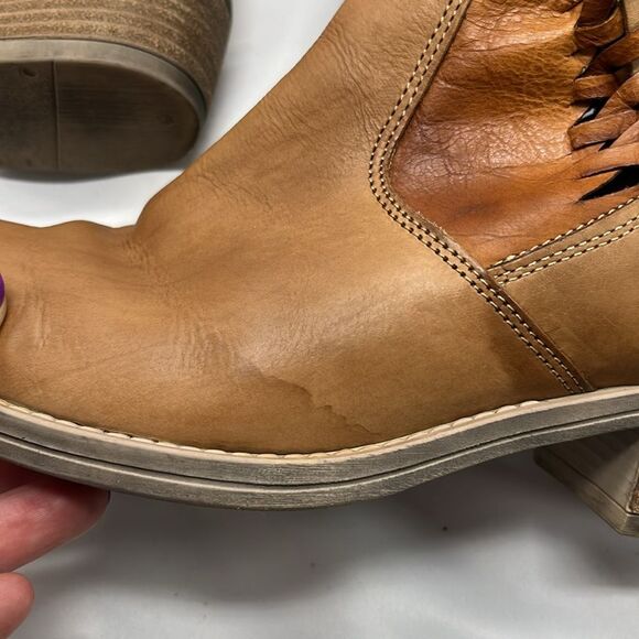 Multicolored Brown Leather Summit by White Mountain Boots - Picture 6 of 8